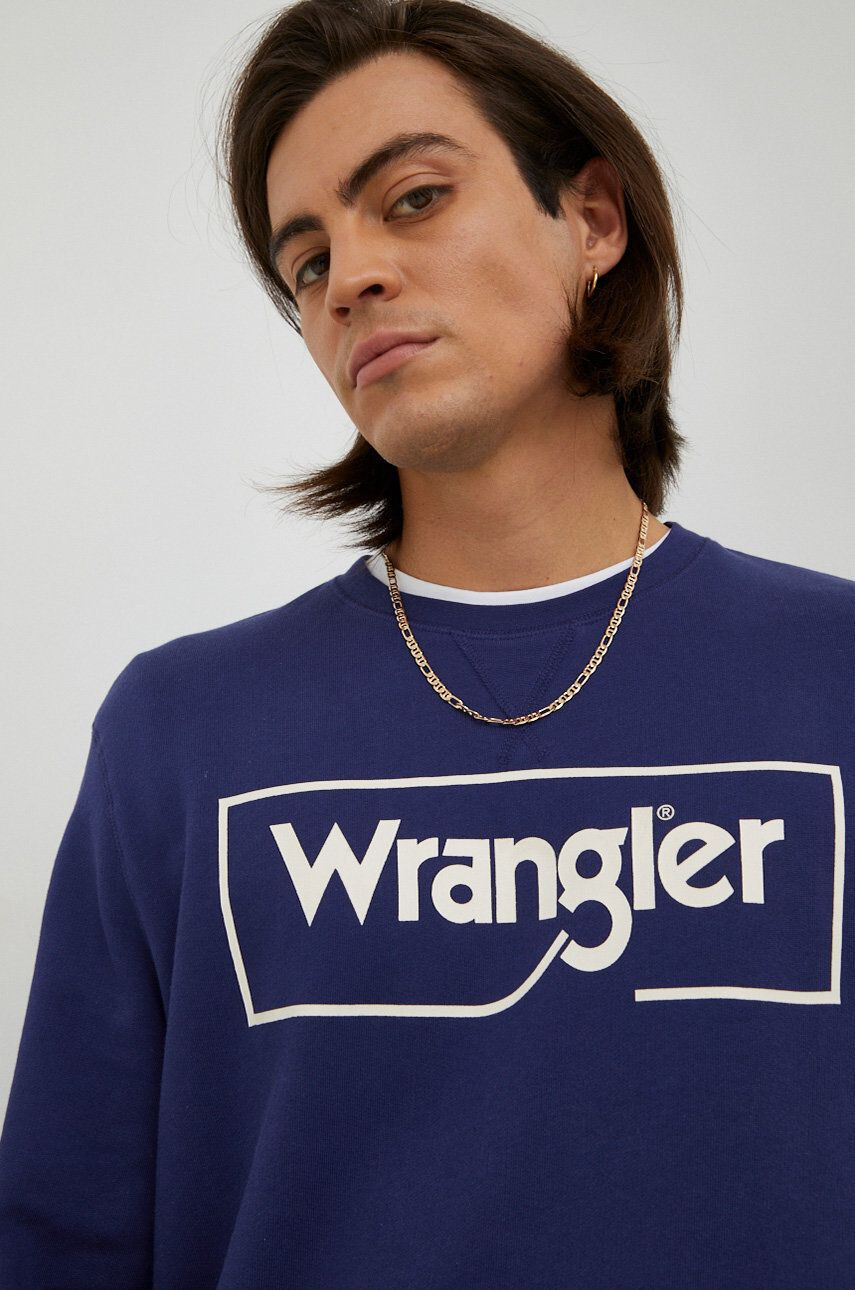 Wrangler Памучен суичър - Pepit.bg