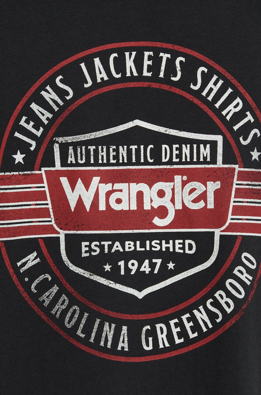 Wrangler Памучна блуза с дълги ръкави - Pepit.bg