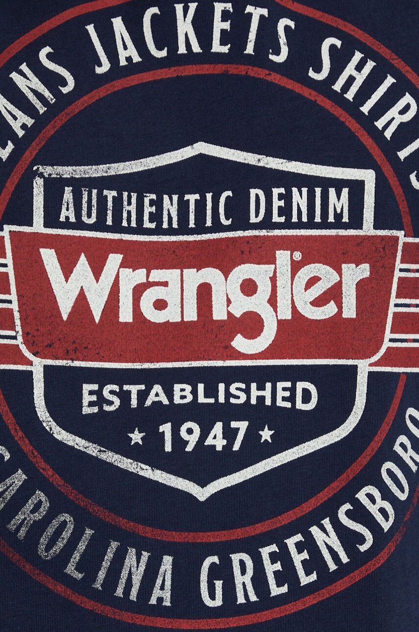 Wrangler Памучна блуза с дълги ръкави - Pepit.bg