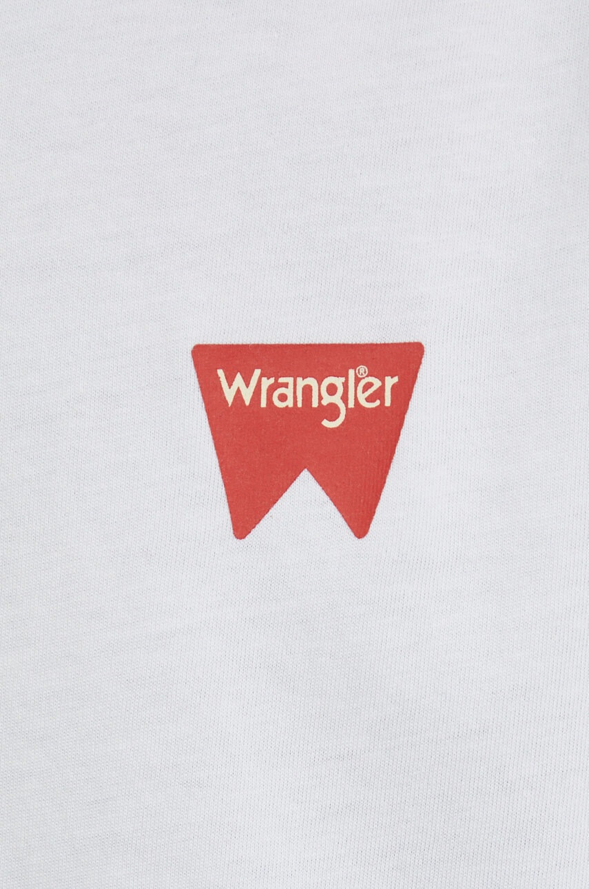 Wrangler Памучна блуза с дълги ръкави - Pepit.bg