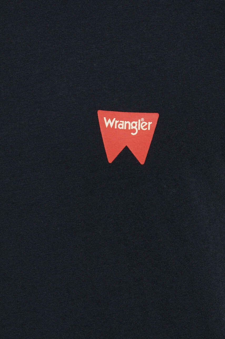 Wrangler Памучна блуза с дълги ръкави - Pepit.bg