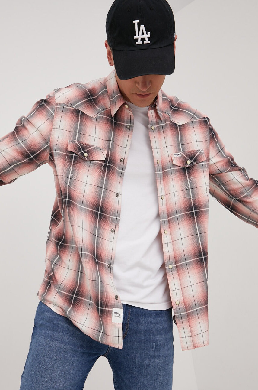 Wrangler Памучна риза - Pepit.bg