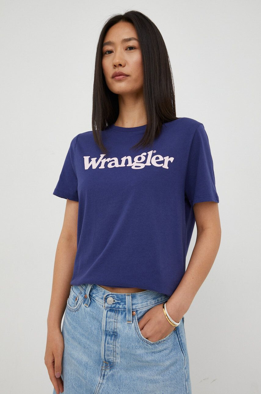 Wrangler Памучна тениска - Pepit.bg