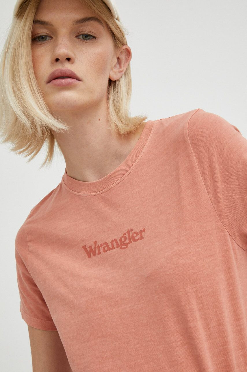 Wrangler Памучна тениска - Pepit.bg