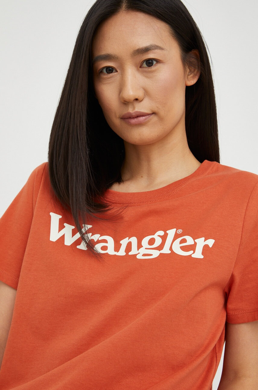 Wrangler Памучна тениска - Pepit.bg
