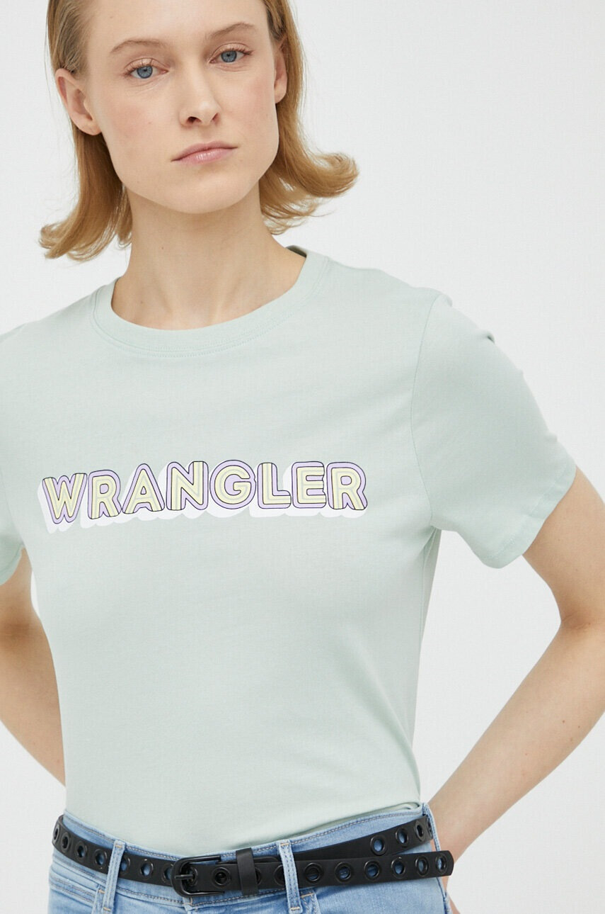 Wrangler Памучна тениска - Pepit.bg