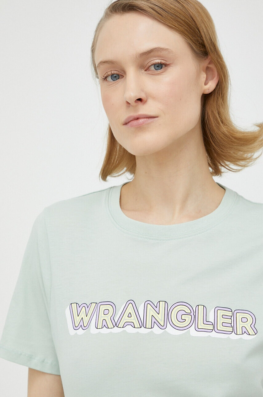 Wrangler Памучна тениска - Pepit.bg
