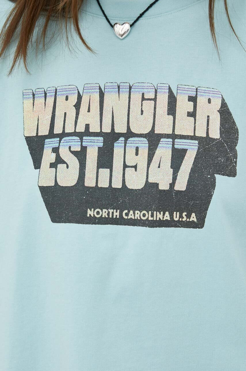 Wrangler Памучна тениска - Pepit.bg