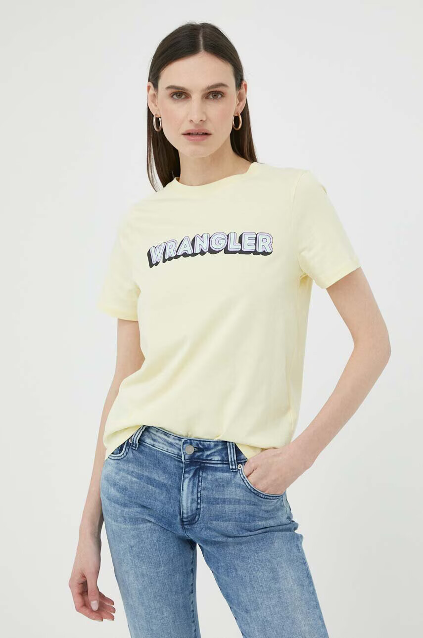 Wrangler Памучна тениска - Pepit.bg