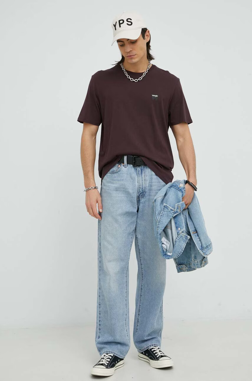 Wrangler Памучна тениска - Pepit.bg