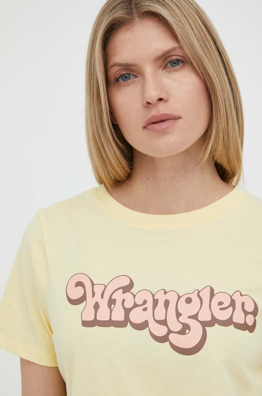 Wrangler Памучна тениска - Pepit.bg