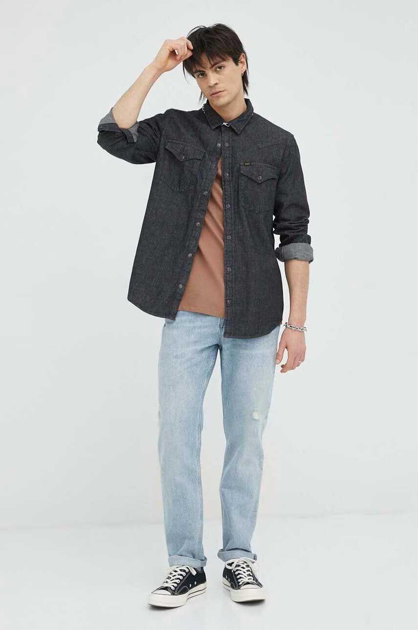 Wrangler Памучна тениска - Pepit.bg