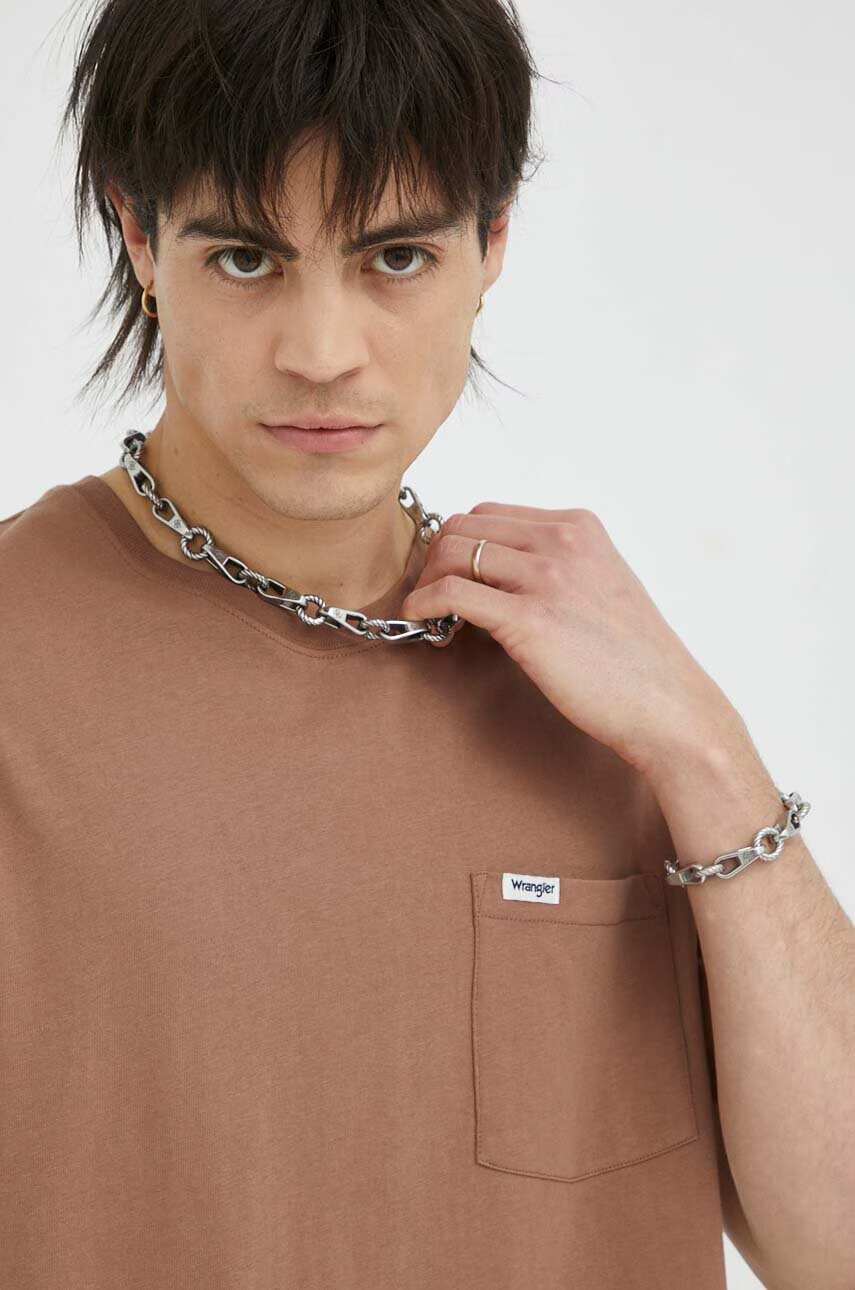 Wrangler Памучна тениска - Pepit.bg