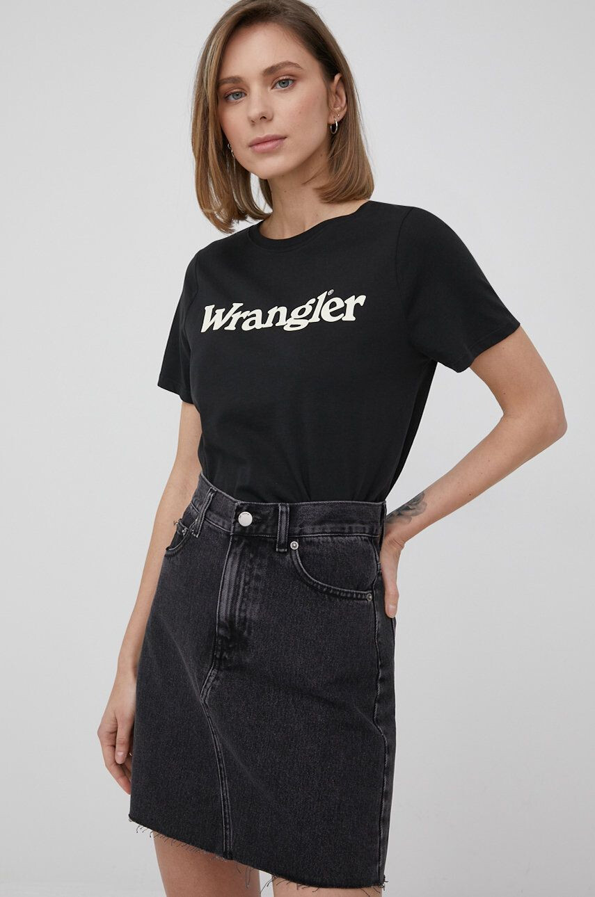 Wrangler Памучна тениска - Pepit.bg