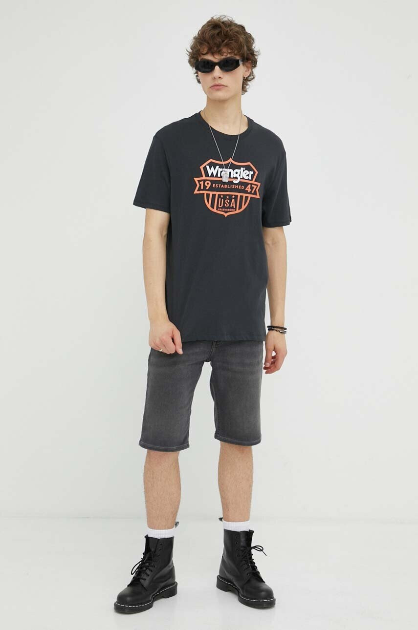 Wrangler Памучна тениска - Pepit.bg