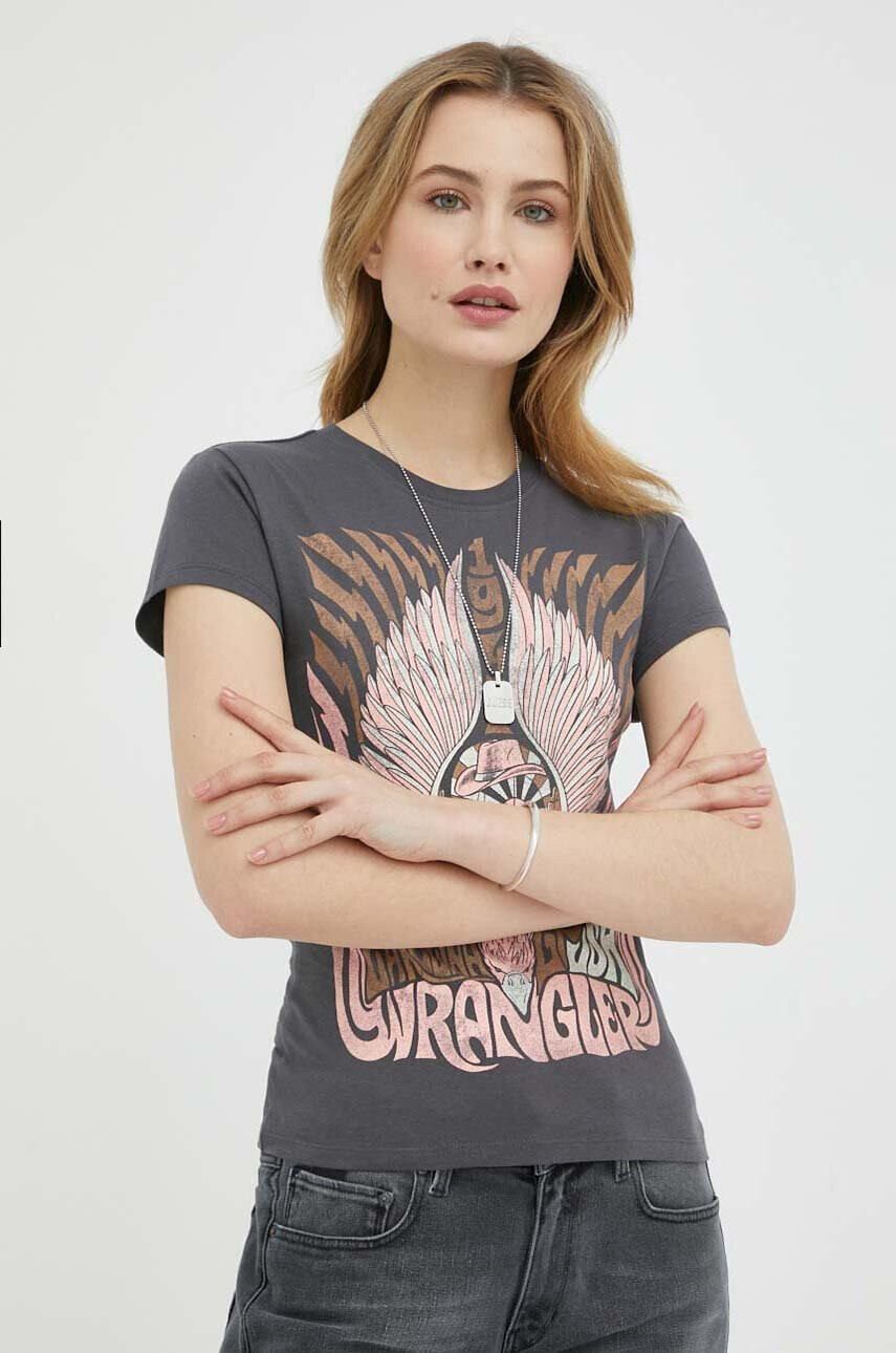 Wrangler Памучна тениска - Pepit.bg