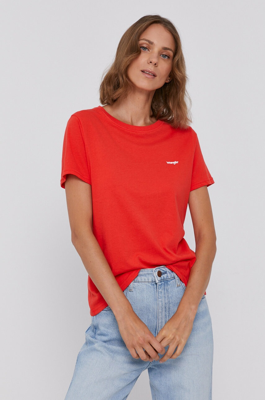 Wrangler Памучна тениска - Pepit.bg