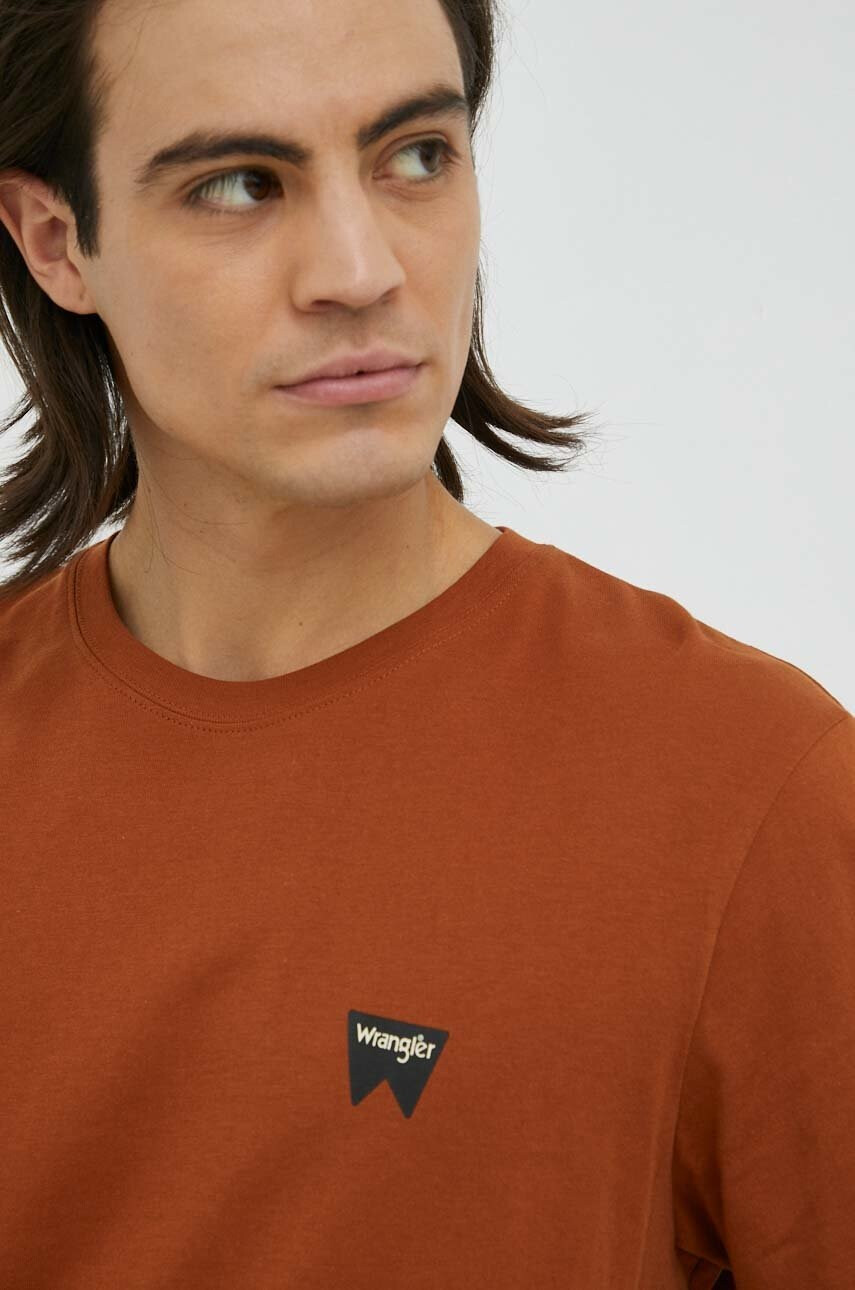 Wrangler Памучна тениска - Pepit.bg