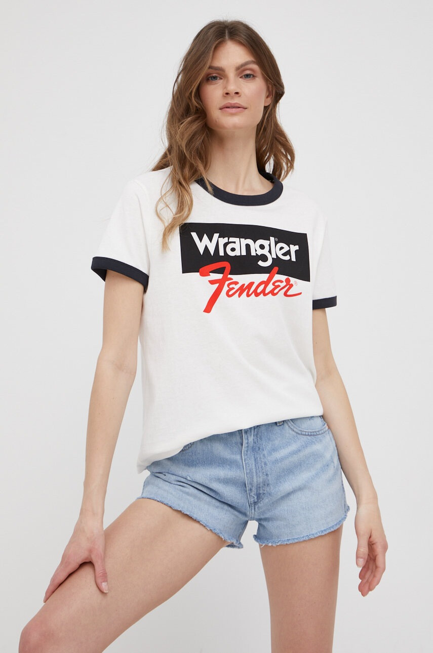 Wrangler Памучна тениска - Pepit.bg