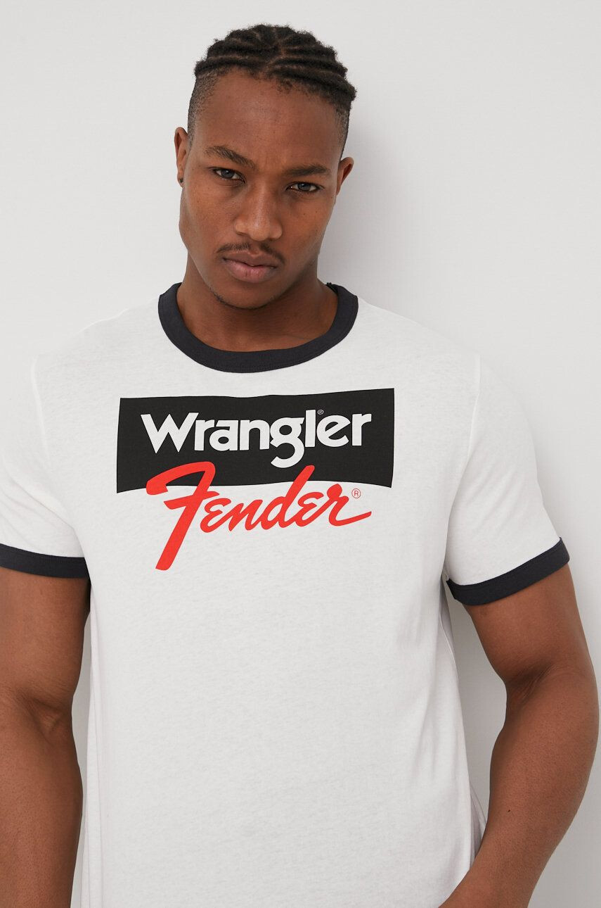 Wrangler Памучна тениска - Pepit.bg