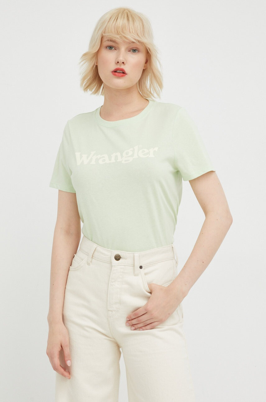 Wrangler Памучна тениска - Pepit.bg