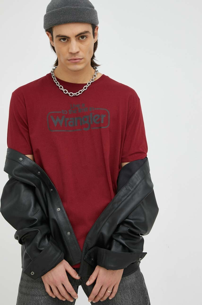 Wrangler Памучна тениска - Pepit.bg