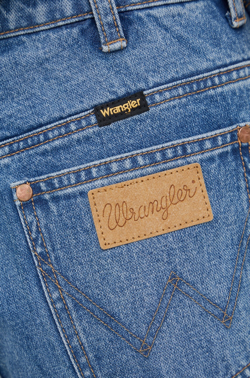 Wrangler Памучни дънки Mom Relaxed Patty с висока талия - Pepit.bg