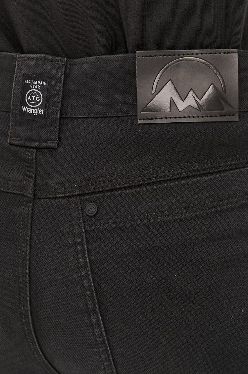 Wrangler Панталон мъжки в черно със стандартна кройка - Pepit.bg