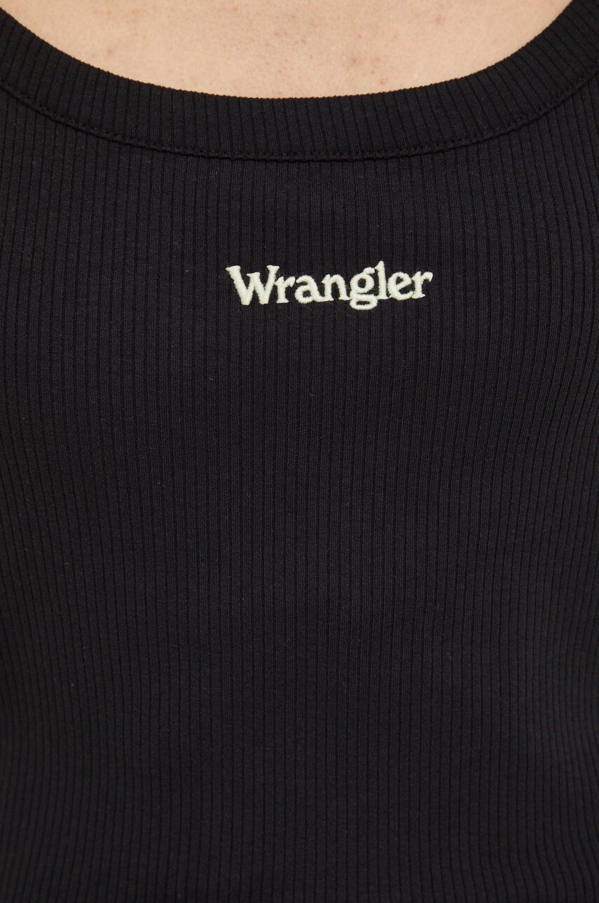 Wrangler Рокля в черно къс модел с кройка по тялото - Pepit.bg