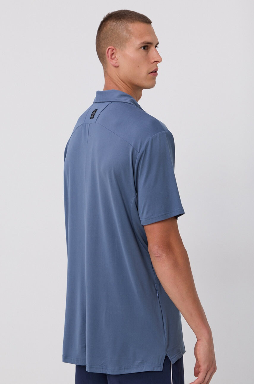 Wrangler Тениска с яка мъжка с апликация - Pepit.bg