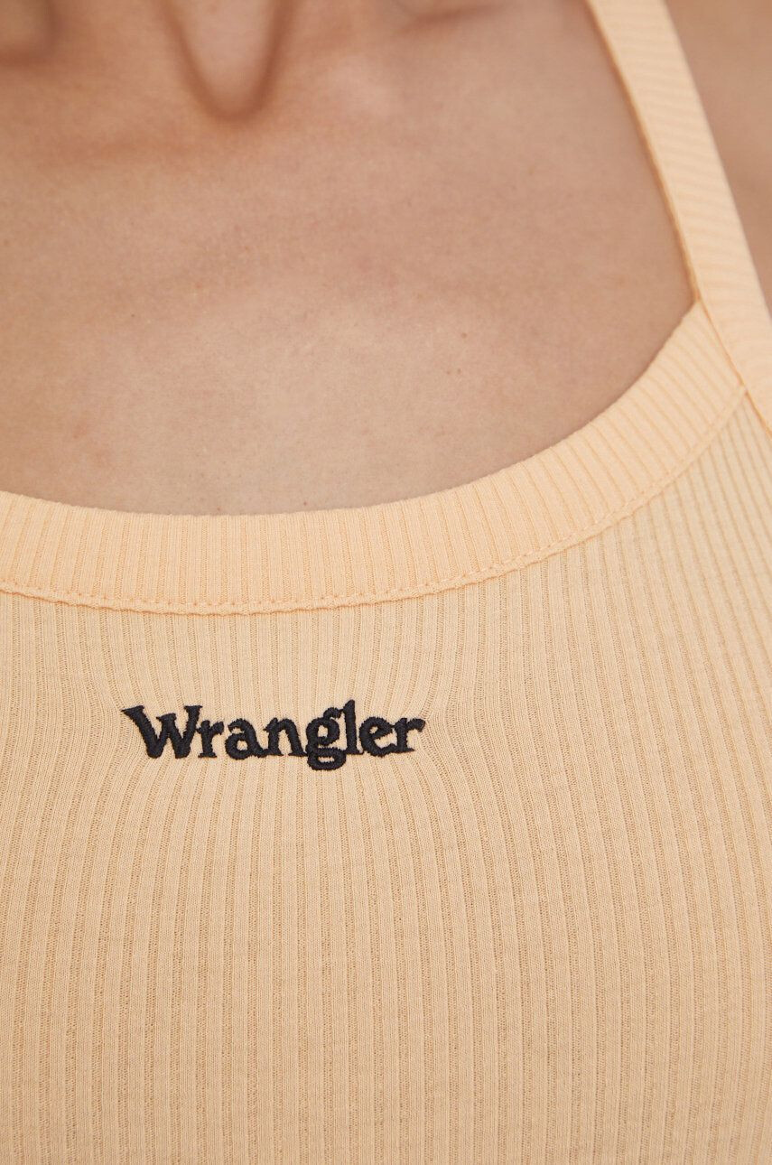 Wrangler Топ дамски в оранжево - Pepit.bg