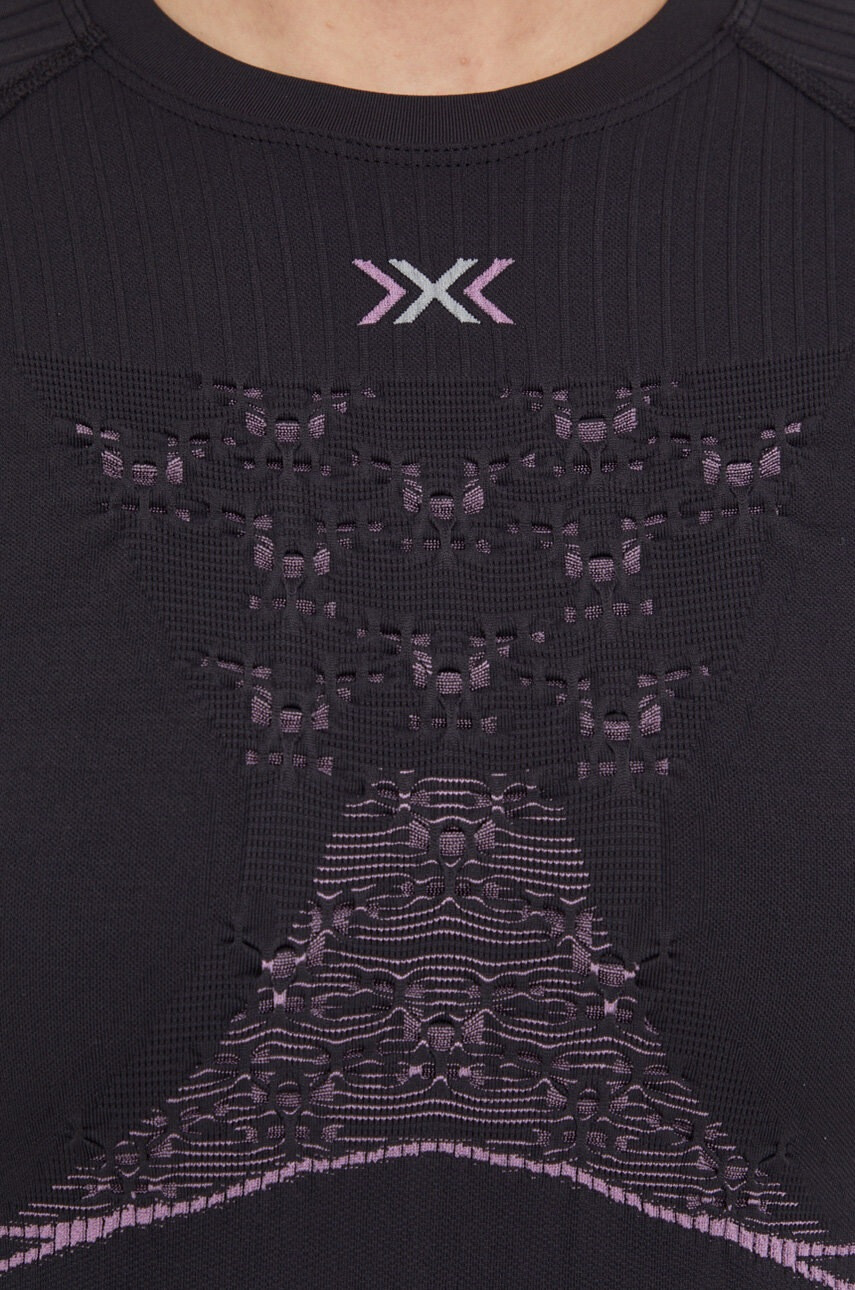 X-bionic Функционална блуза с дълги ръкави Energy Accumulator 4.0 в сиво - Pepit.bg