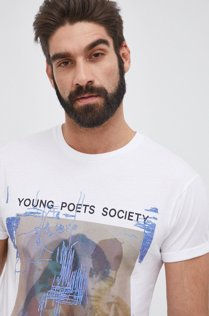 Young Poets Society Памучна тениска Blurry Vision Zander - Pepit.bg