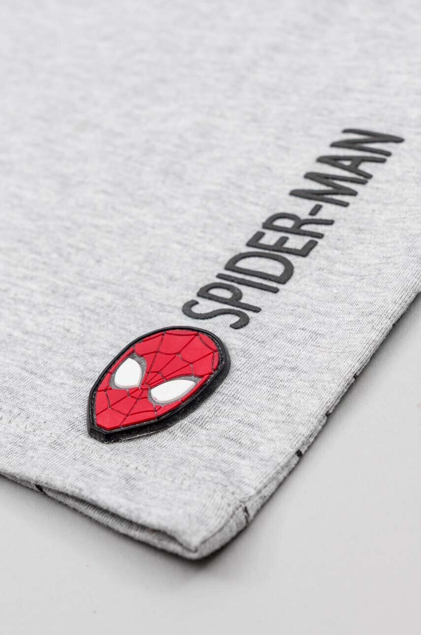 Zippy Детска памучна тениска x Spiderman в сиво с принт - Pepit.bg