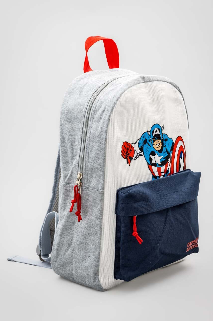 Zippy Детска раница x Marvel в тъмносиньо малък размер с десен - Pepit.bg
