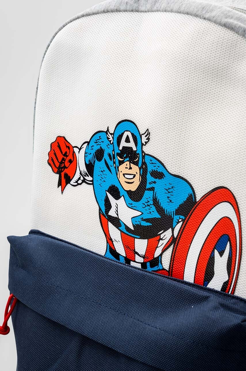 Zippy Детска раница x Marvel в тъмносиньо малък размер с десен - Pepit.bg