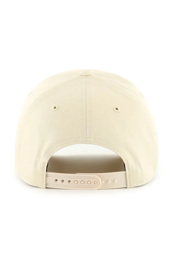47 brand Памучна шапка с козирка MLB New York Yankees в бежово BCPTN-MDTTC17GWP-NT08