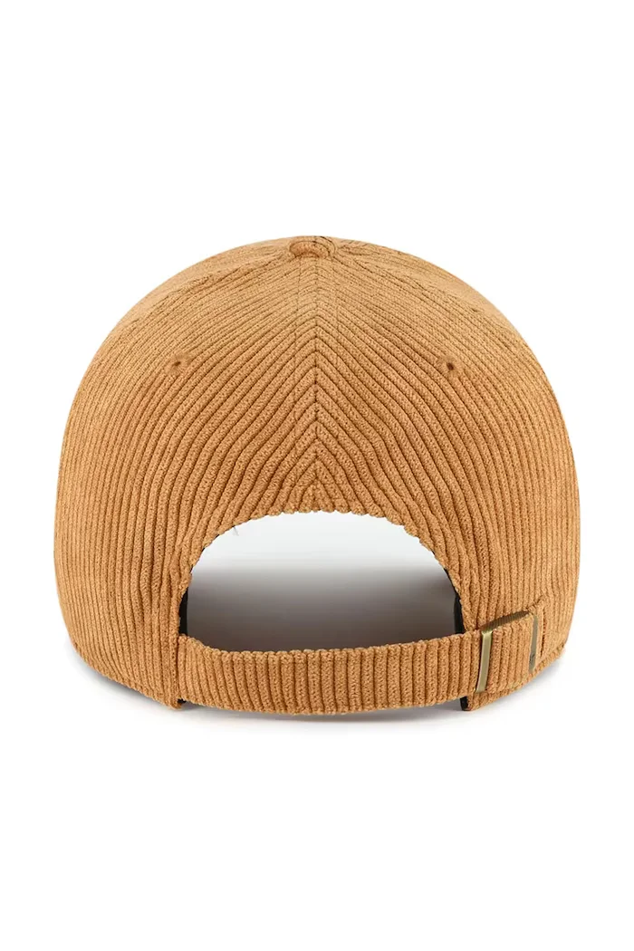 47 brand шапка с козирка от джинсова материя MLB New York Yankees кафява B-THCKC17EWS-QL