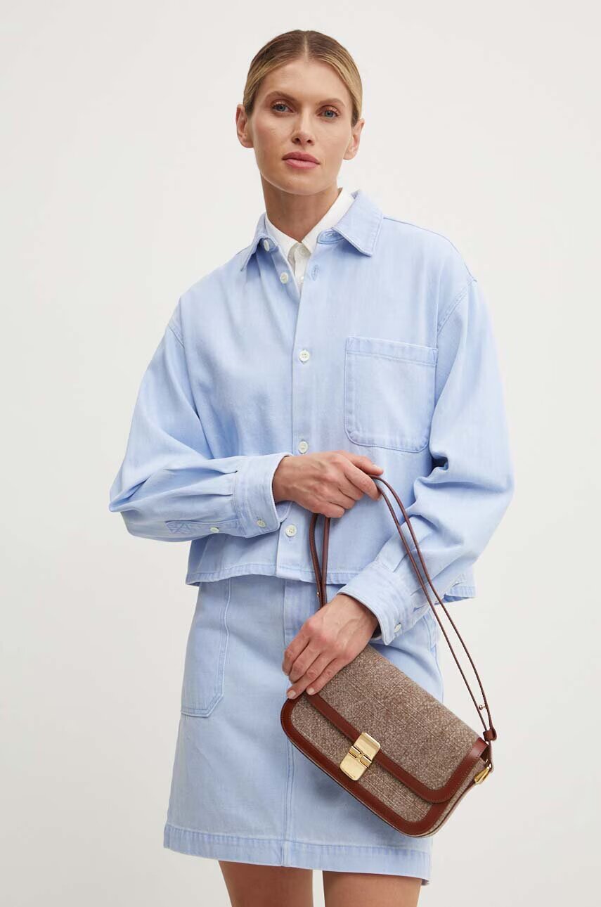 A.P.C. Дънкова риза surchemise samantha brodee