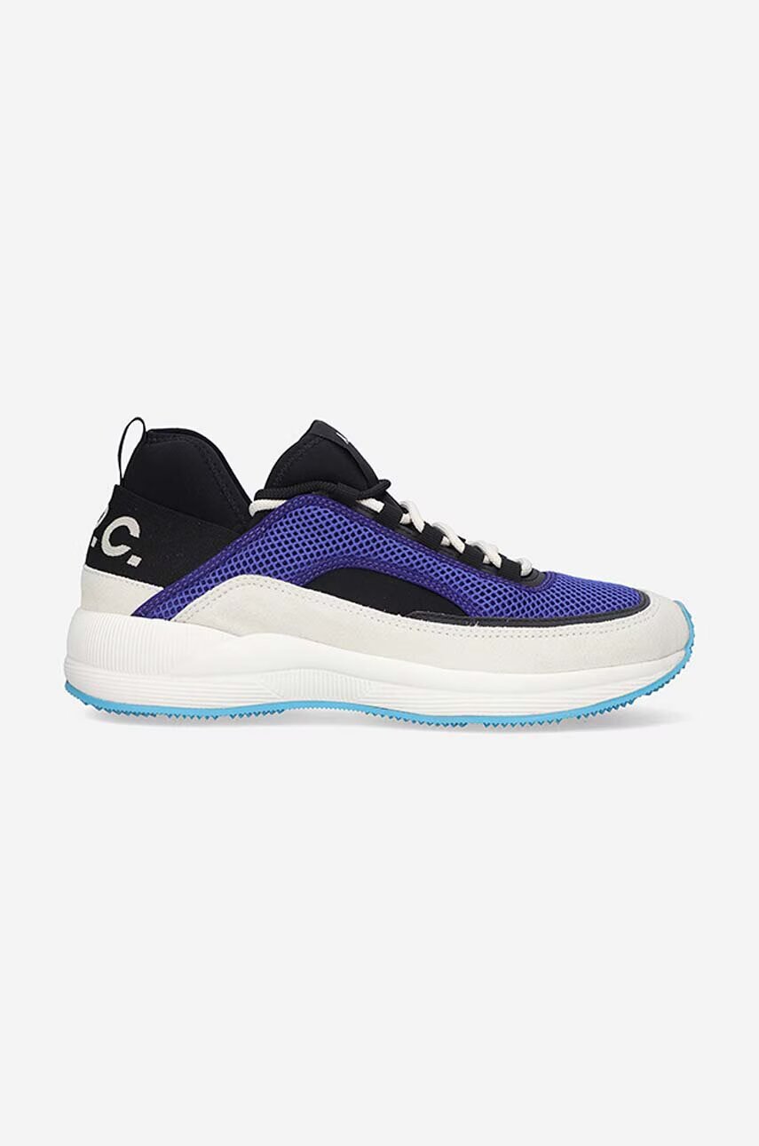 A.P.C. Маратонки Run Around PXBSO-M56084 INDIGO
