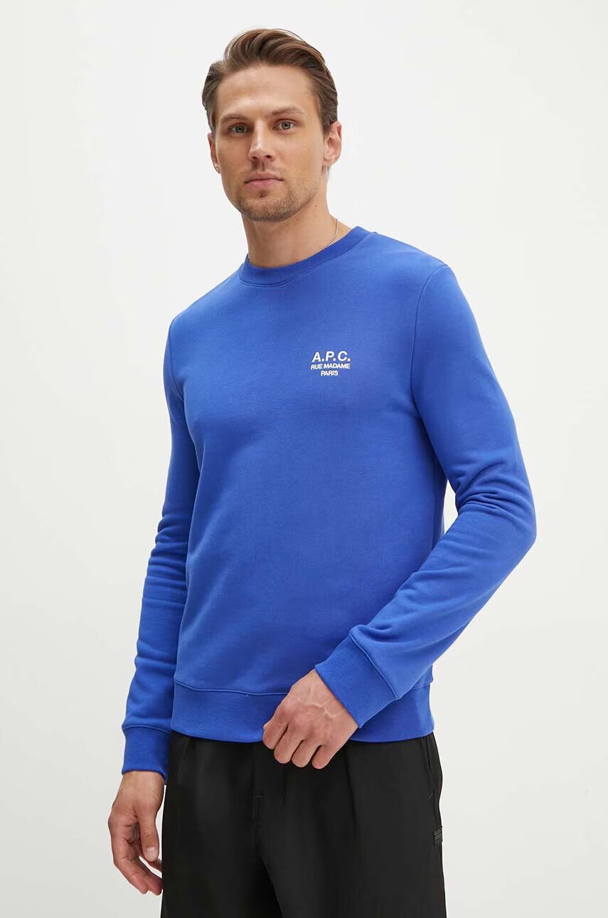A.P.C. Памучен суичър sweat rider