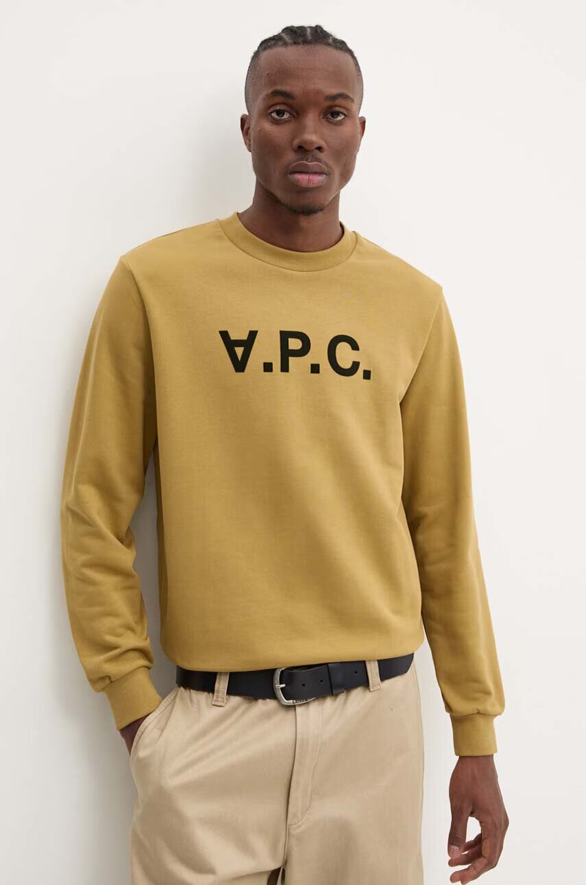 A.P.C. Памучен суичър sweat standard grand vpc GOTS