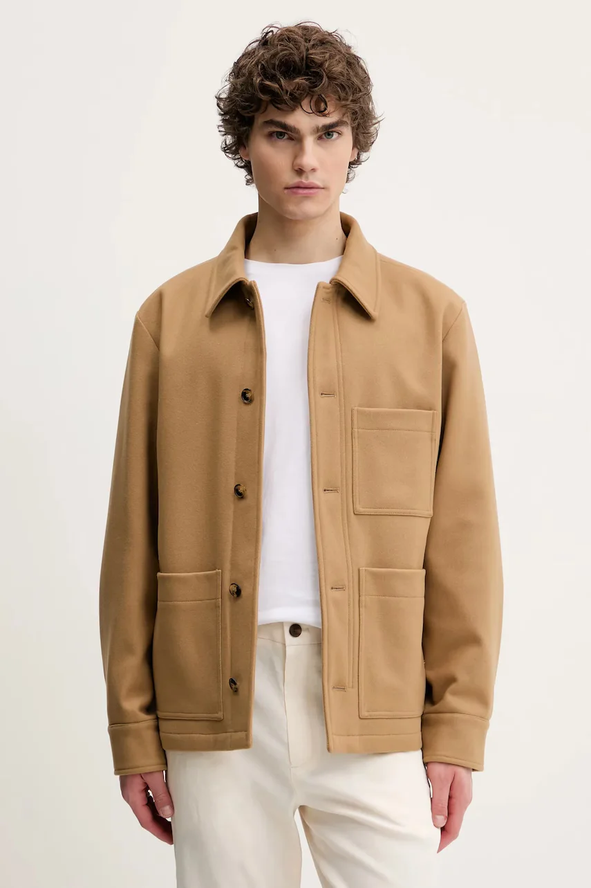 A.P.C. Вълнено яке тип риза veste emile