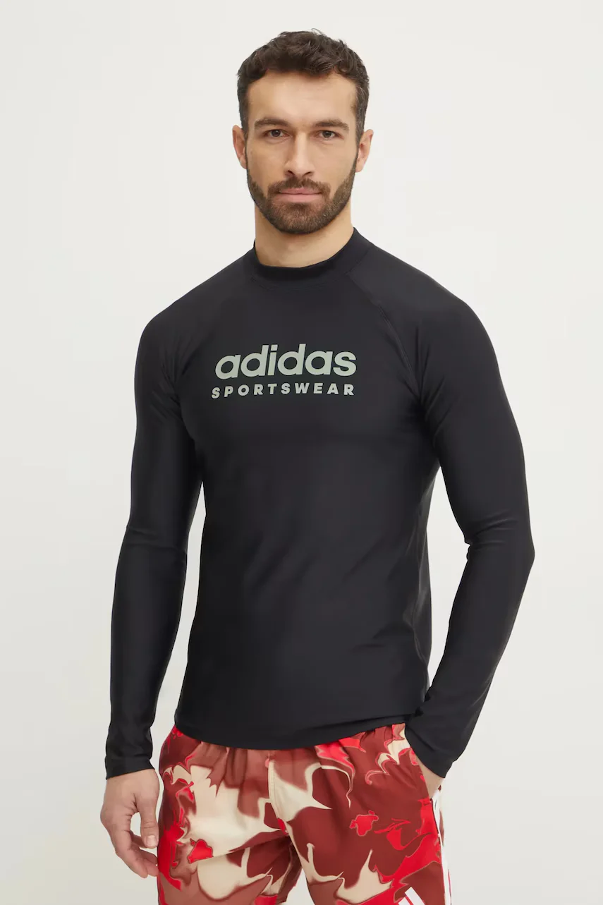 adidas Блуза с дълги ръкави за плуване M RASHGD LS