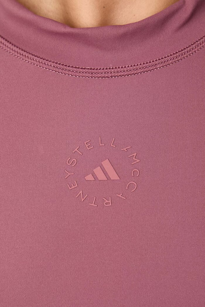 adidas by Stella McCartney блуза с дълги ръкави за трениране дамска розова KR3030