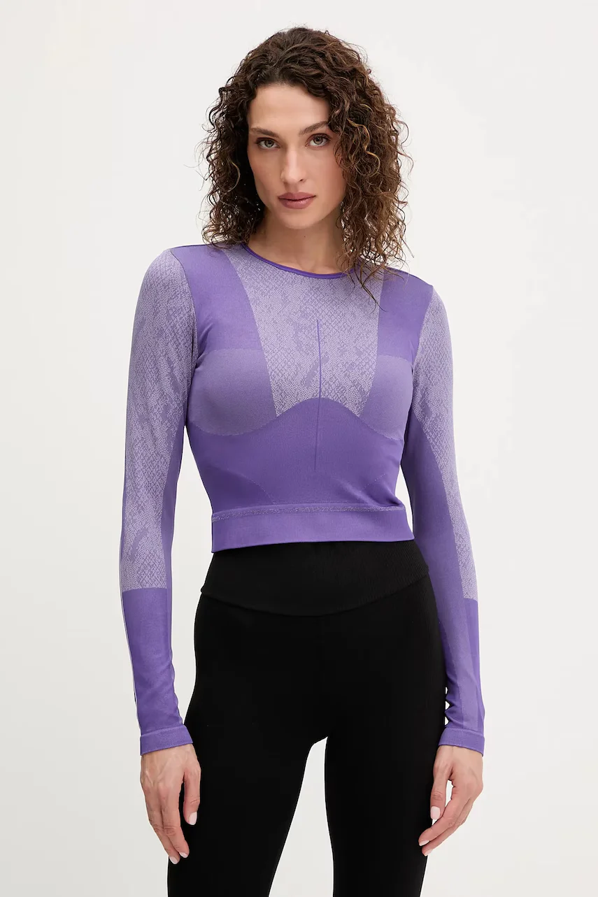 adidas by Stella McCartney Блуза с дълги ръкави за йога