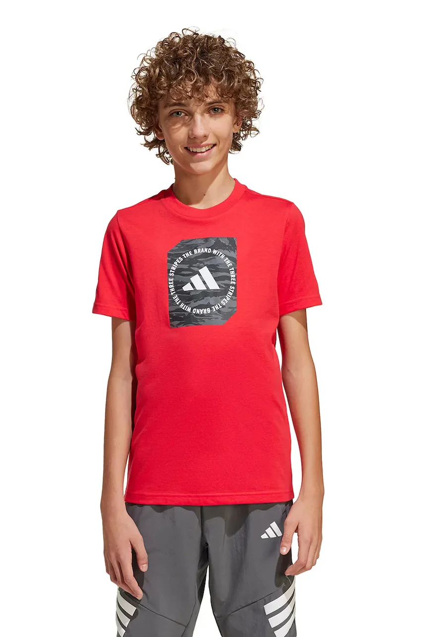 adidas Детска памучна тениска