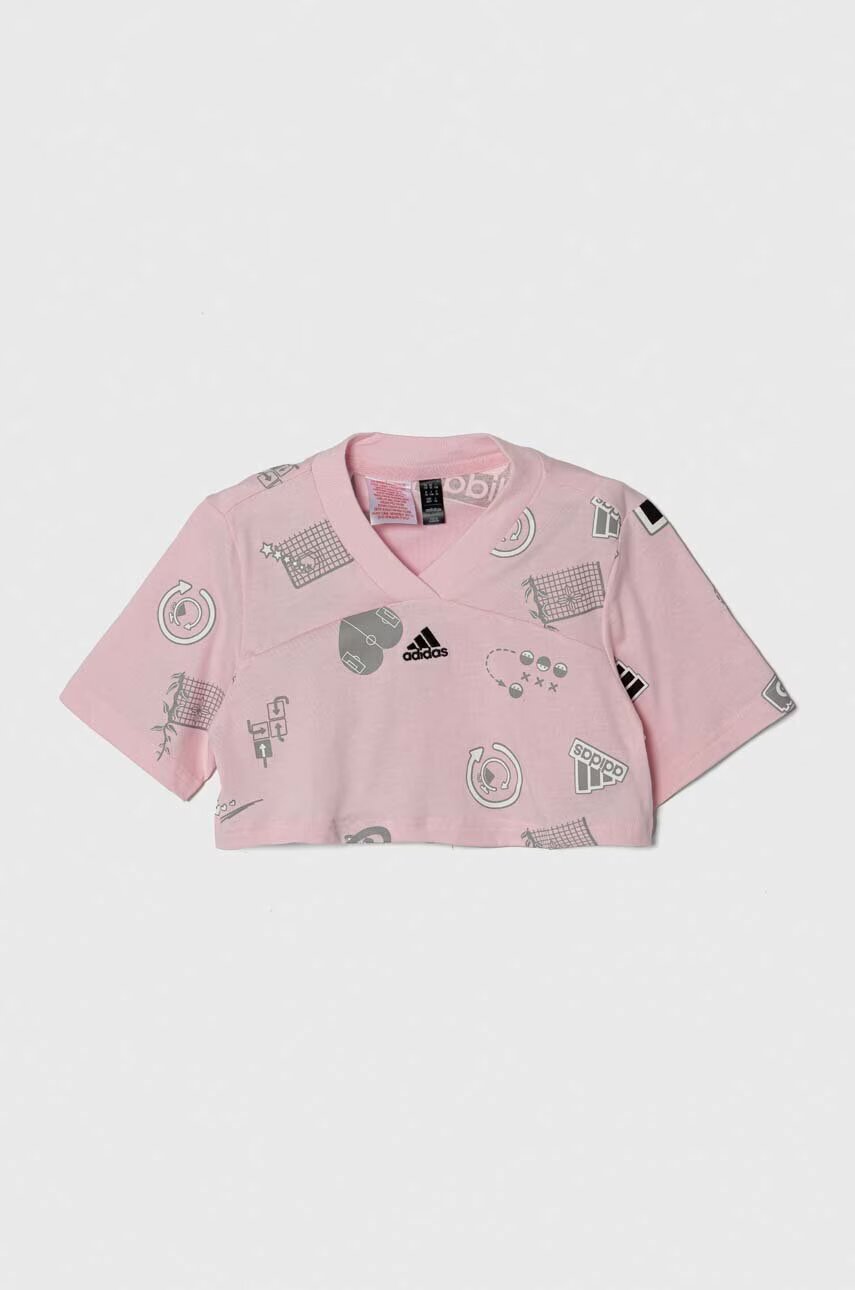 adidas Детска памучна тениска