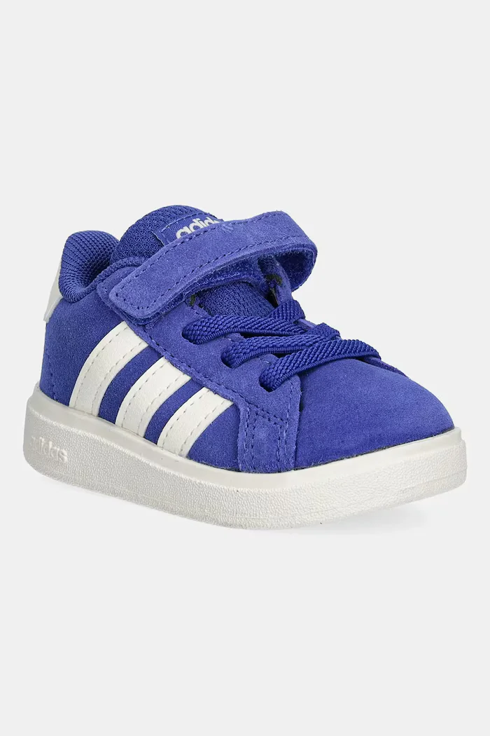 adidas Детски велурени маратонки GRAND COURT 00s в синьо JR0780