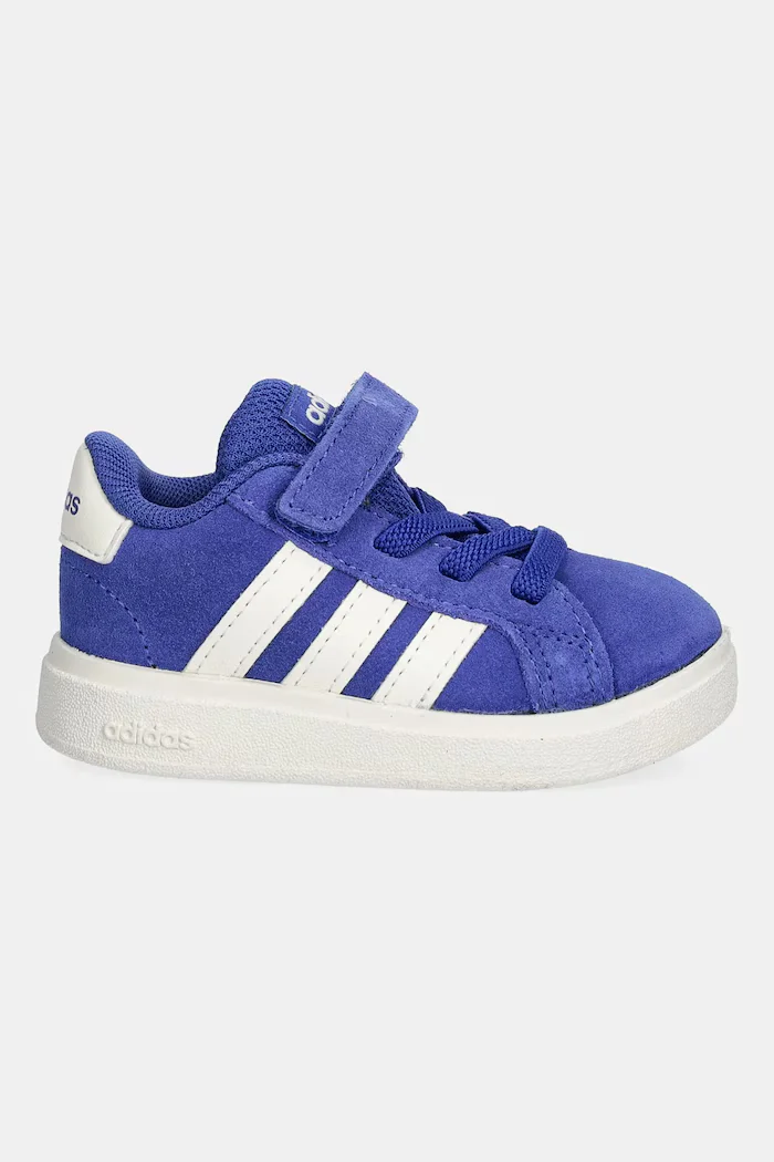 adidas Детски велурени маратонки GRAND COURT 00s в синьо JR0780